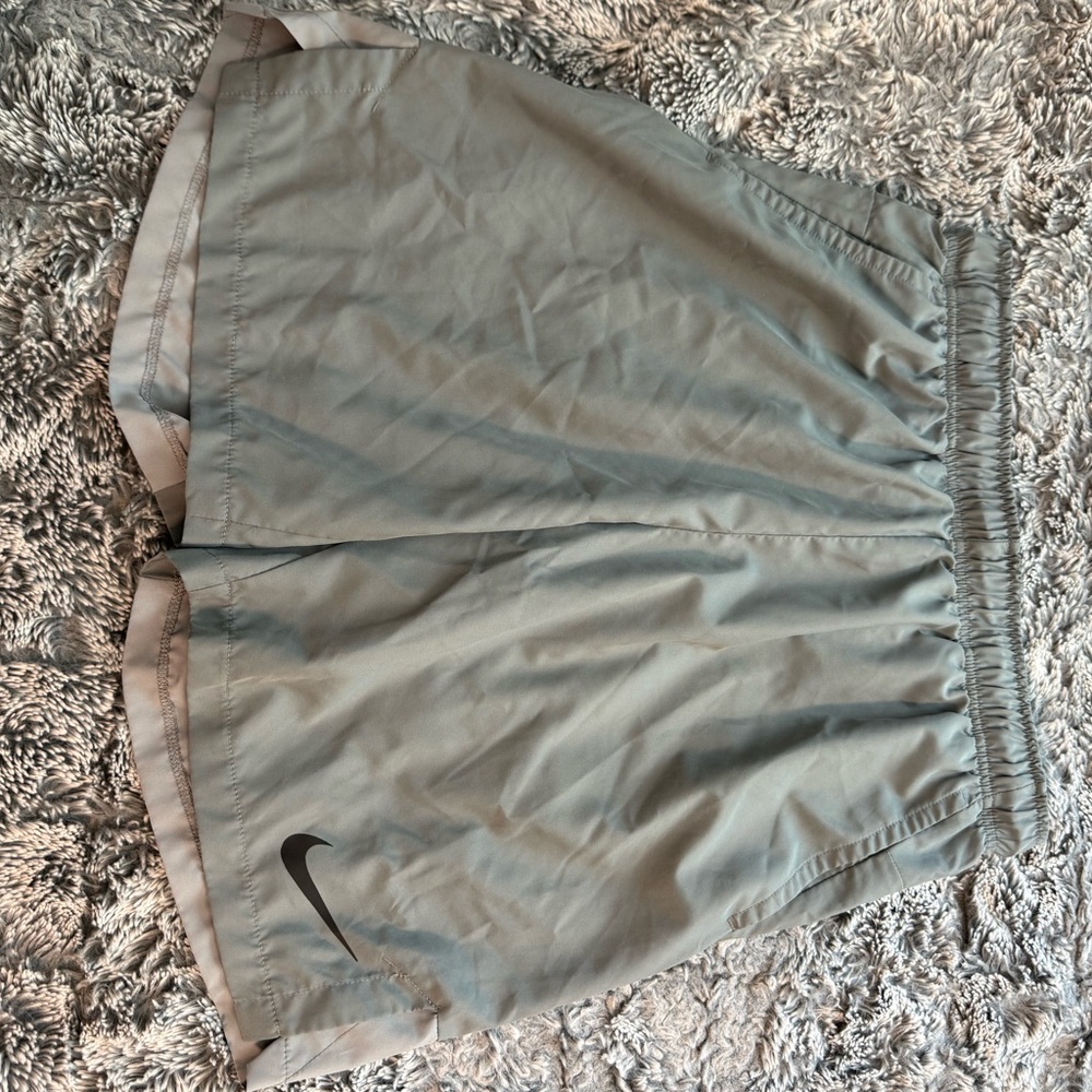 Nike Light Gray Sports Shorts
